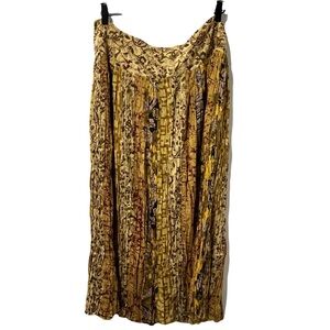 Soft Surroundings | Beaded Boho Pull On Maxi Skirt